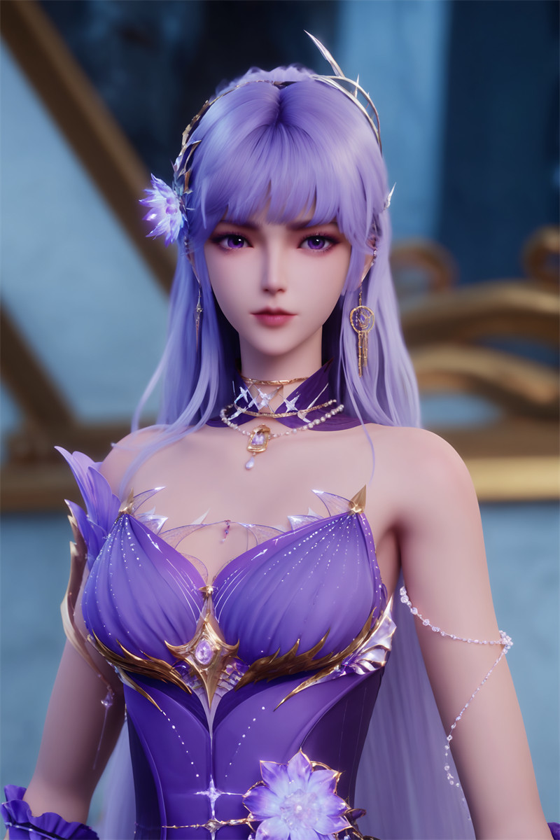 图片[4]-[第1074期] [神印王座] [圣采儿 · 系列] 紫衣紫发 [173P]-晚漫-共享AI国漫精致绘画AI高清视频