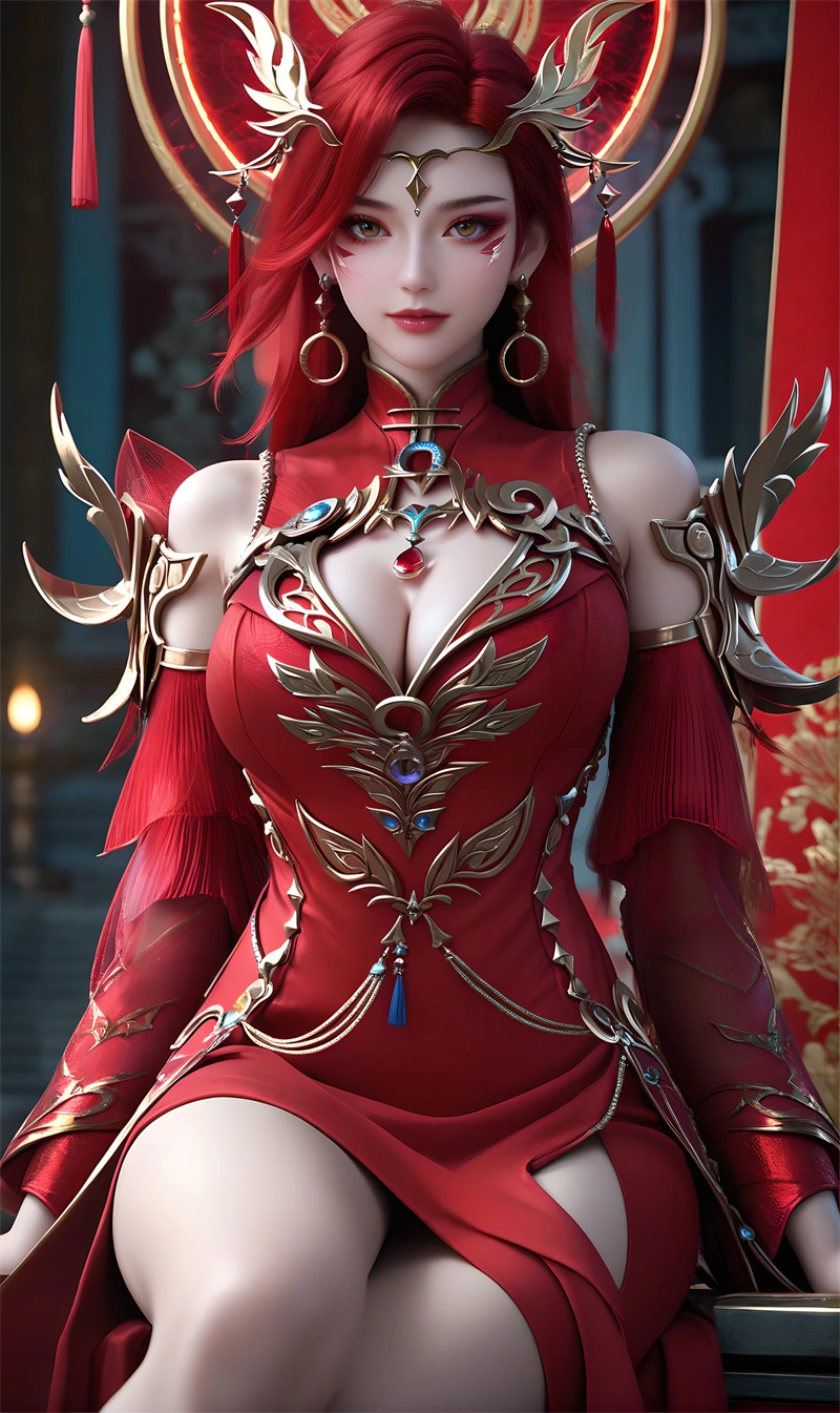 [第1281期] [星辰变-血妖王] 涩涩 [45P]-晚漫-共享AI国漫精致绘画AI高清视频