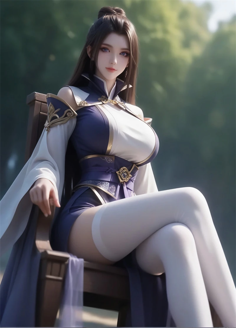 图片[2]-[第1406期-一念永恒-周星琪] 巨大白丝-晚漫-共享AI国漫精致绘画AI高清视频