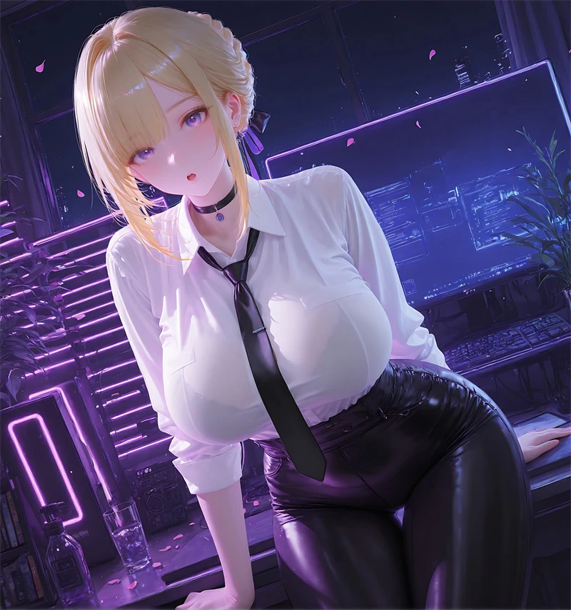 [第1373期-绝区零-伊芙琳] 爆爆丝袜-晚漫-共享AI国漫精致绘画AI高清视频