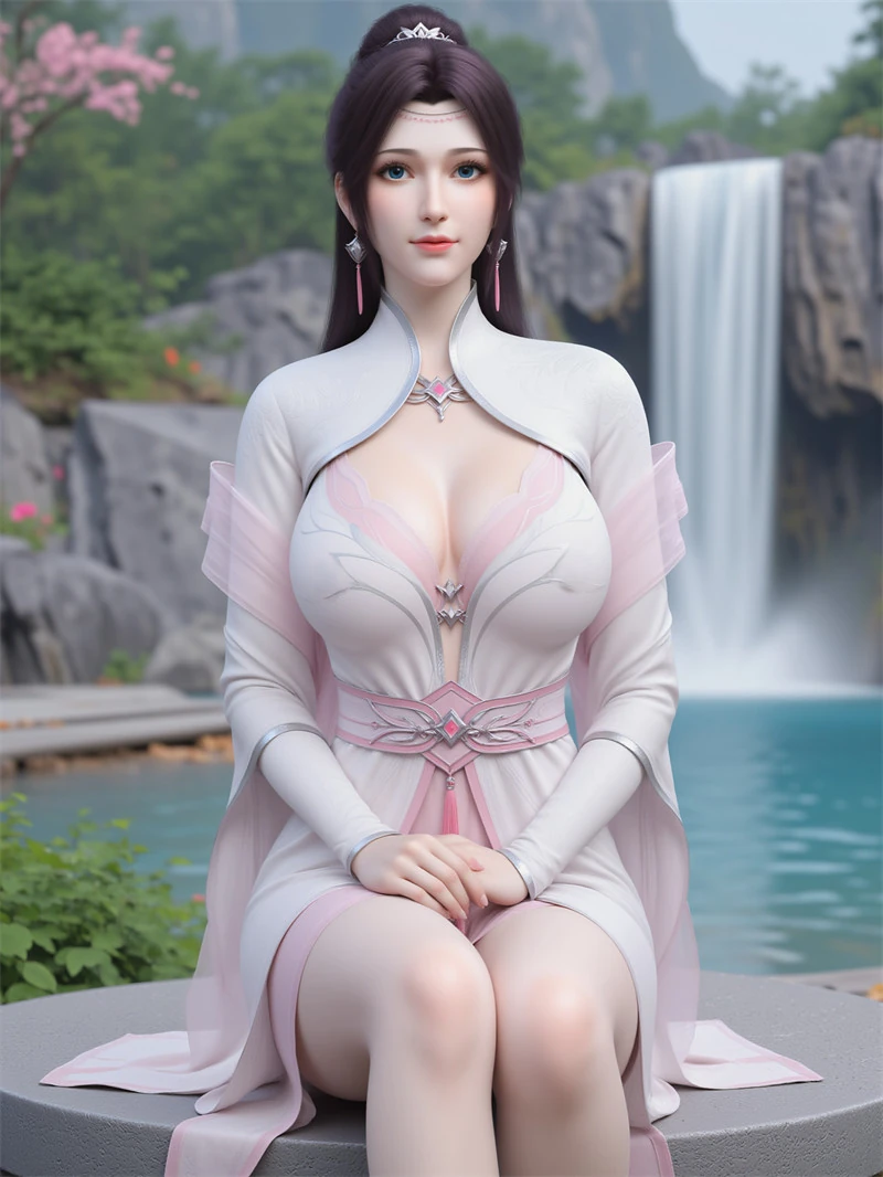 [第1388期-斗破苍穹-云韵] 户外-晚漫-共享AI国漫精致绘画AI高清视频