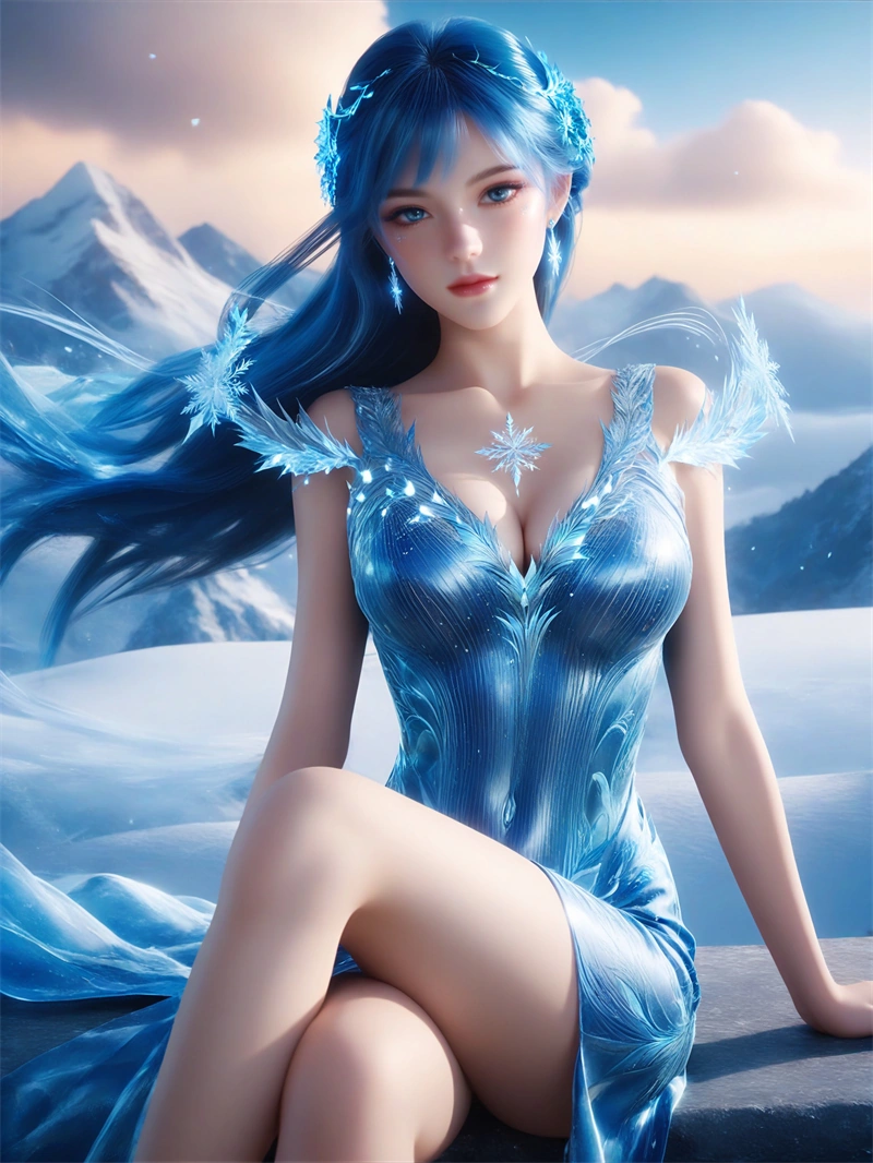 图片[2]-[第1278期] [绝世唐门-雪女] 涩涩 [317P]-晚漫-共享AI国漫精致绘画AI高清视频