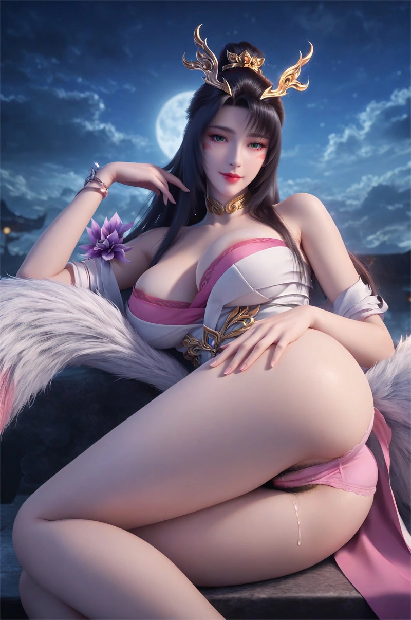 图片[2]-[第1252期] [完美世界-天狐仙子] 狐尾翘臀 [191P]-晚漫-共享AI国漫精致绘画AI高清视频