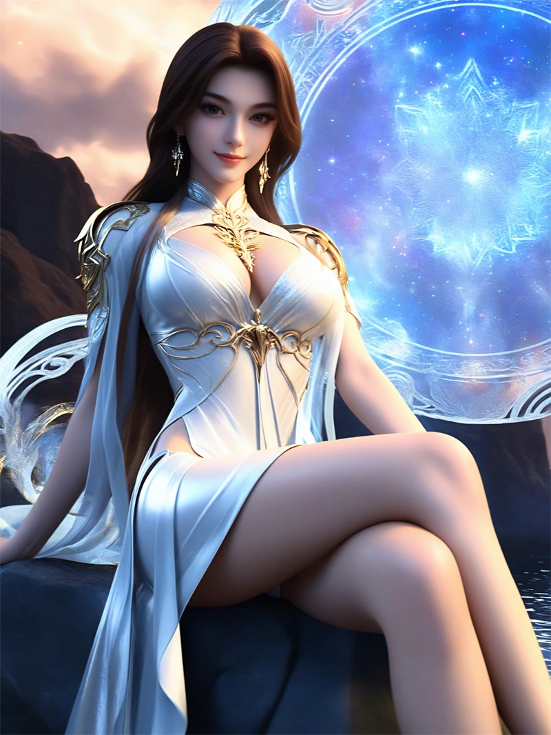 [第1319期-遮天-狠人大帝] 长袍大长腿-晚漫-共享AI国漫精致绘画AI高清视频