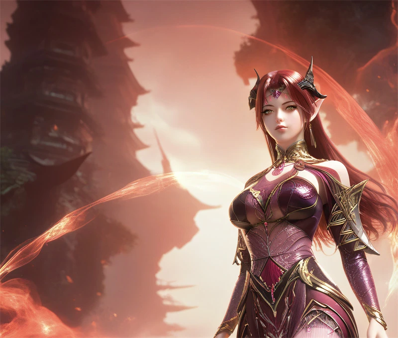 [第1442期-百炼成神-妖夜] 涩涩-晚漫-共享AI国漫精致绘画AI高清视频