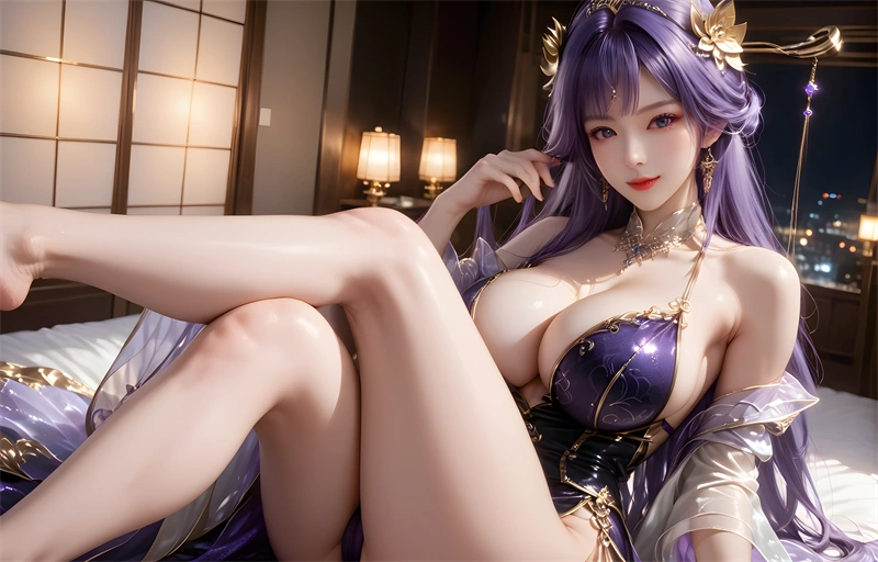 [第1237期] [百炼成神-天穹] 低胸旗袍巨乳 [193P]-晚漫-共享AI国漫精致绘画AI高清视频