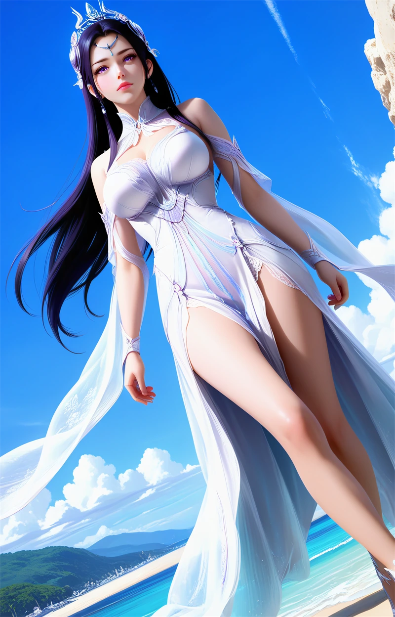 图片[2]-[第1429期-神国之上-叶婵宫] 完美好身材-晚漫-共享AI国漫精致绘画AI高清视频