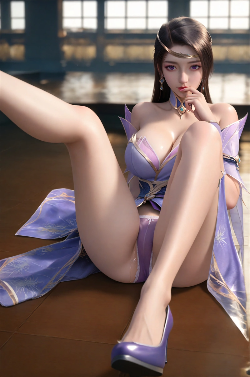 [第1229期] [仙武传-楚灵玉] 涩涩 [197P]-晚漫-共享AI国漫精致绘画AI高清视频