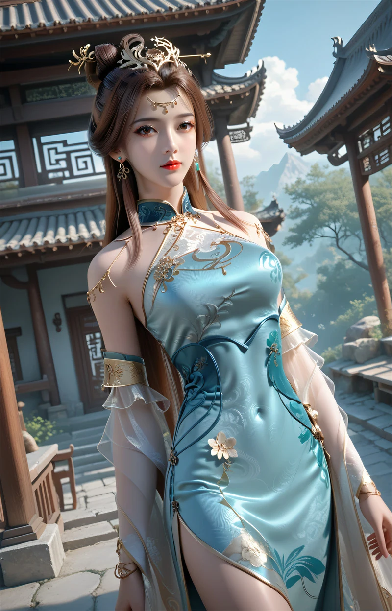 图片[2]-[第1336期-百炼成神-苏灵韵] 婀娜多姿-晚漫-共享AI国漫精致绘画AI高清视频