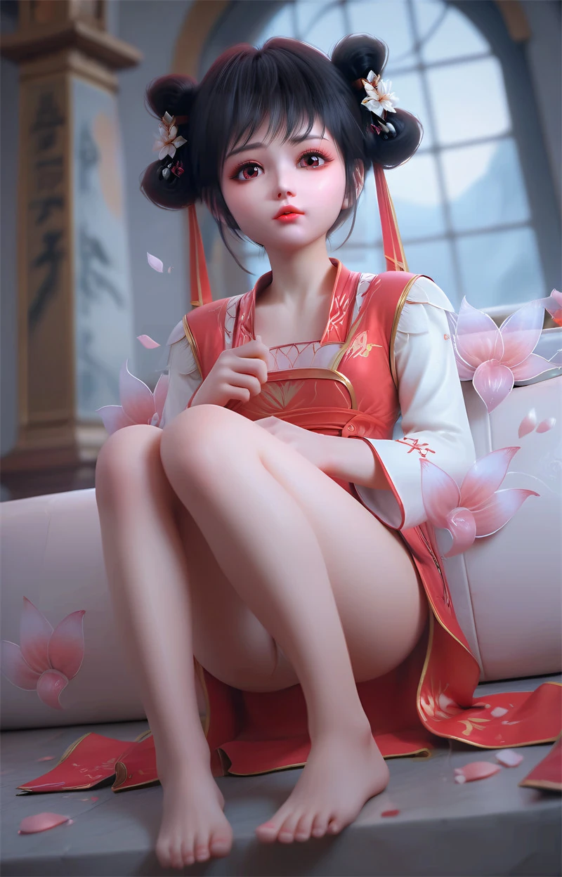 图片[3]-[第1357期-绝世唐门-萧萧] 清澈幼儿-晚漫-共享AI国漫精致绘画AI高清视频