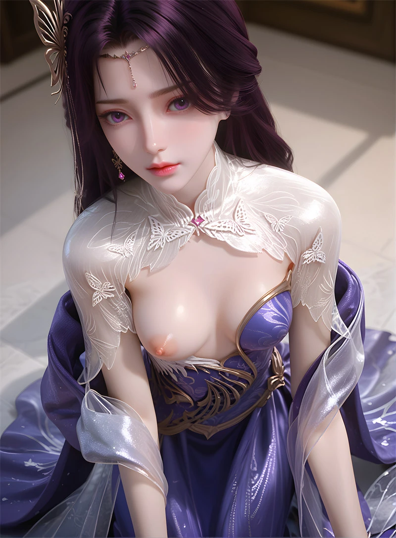 图片[4]-[第1365期-完美世界-云曦] 紫色翘臀-晚漫-共享AI国漫精致绘画AI高清视频