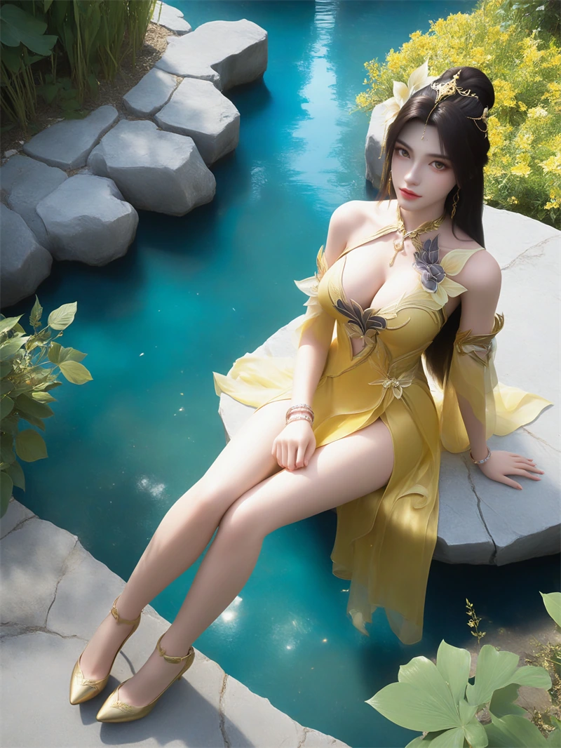 [第1298期] [完美世界-王曦] 山清水秀 [315P]-晚漫-共享AI国漫精致绘画AI高清视频