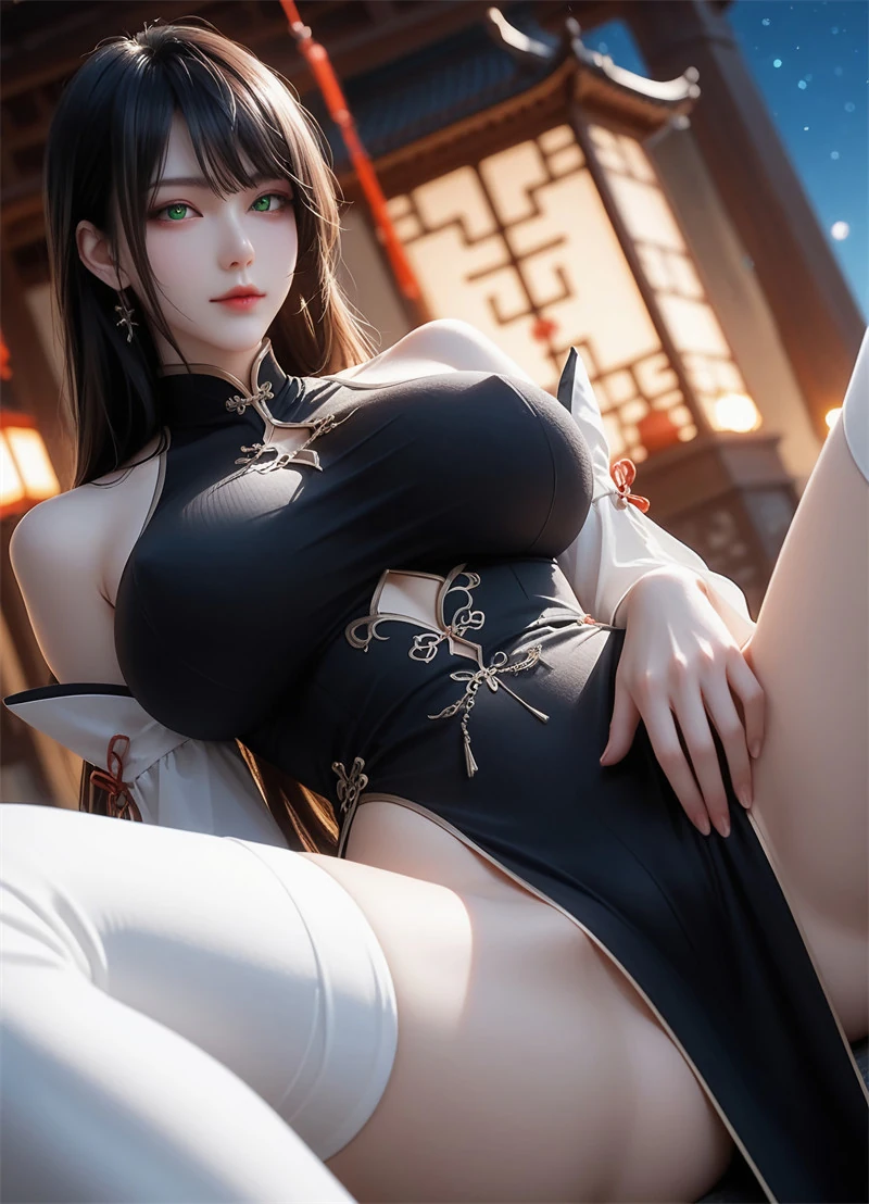 图片[2]-[第1381期-地灵曲-月璃] 短发丝袜-晚漫-共享AI国漫精致绘画AI高清视频