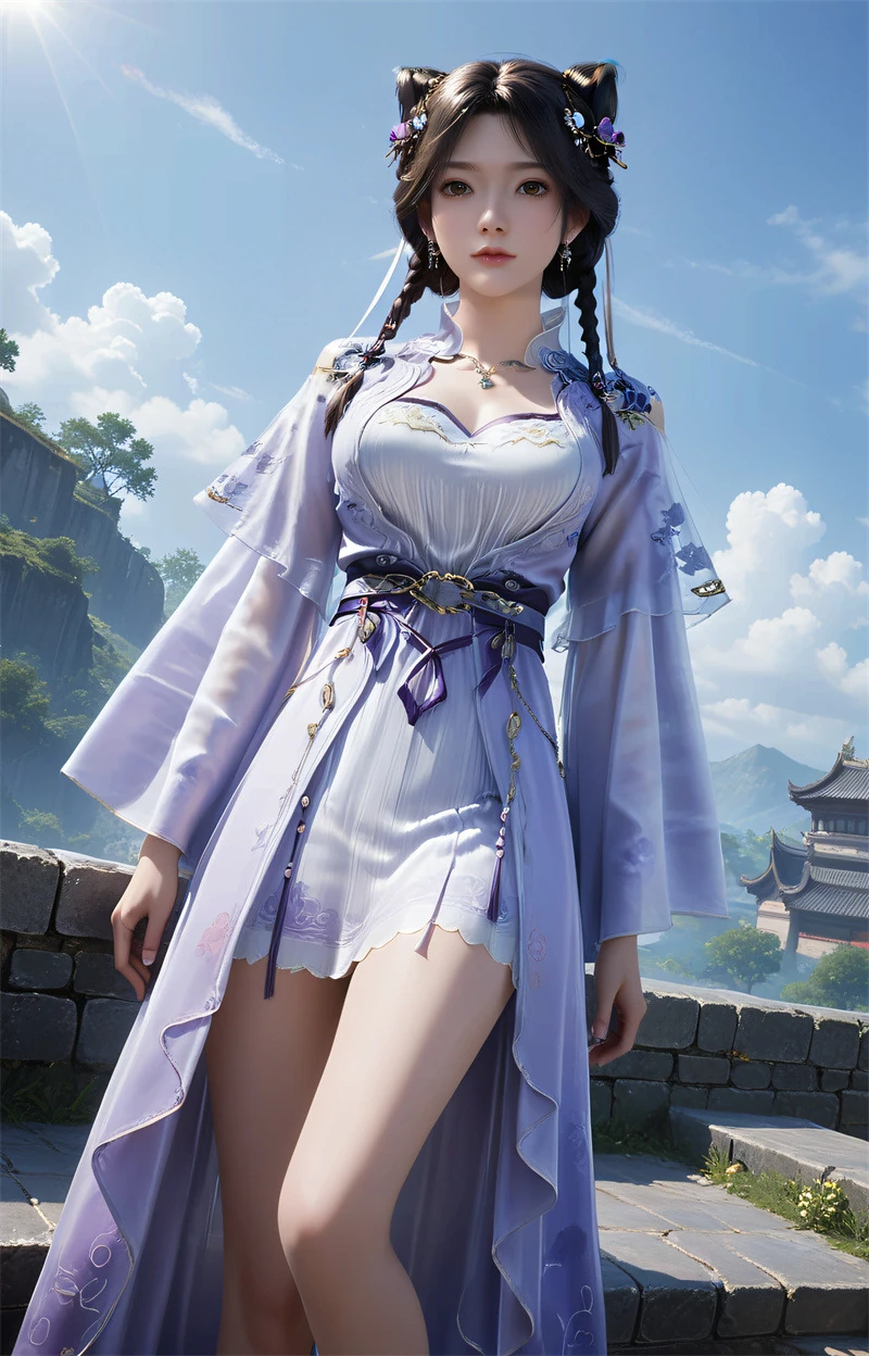 [第1308期] [遮天-姬紫月] 涩涩 [53P]-晚漫-共享AI国漫精致绘画AI高清视频