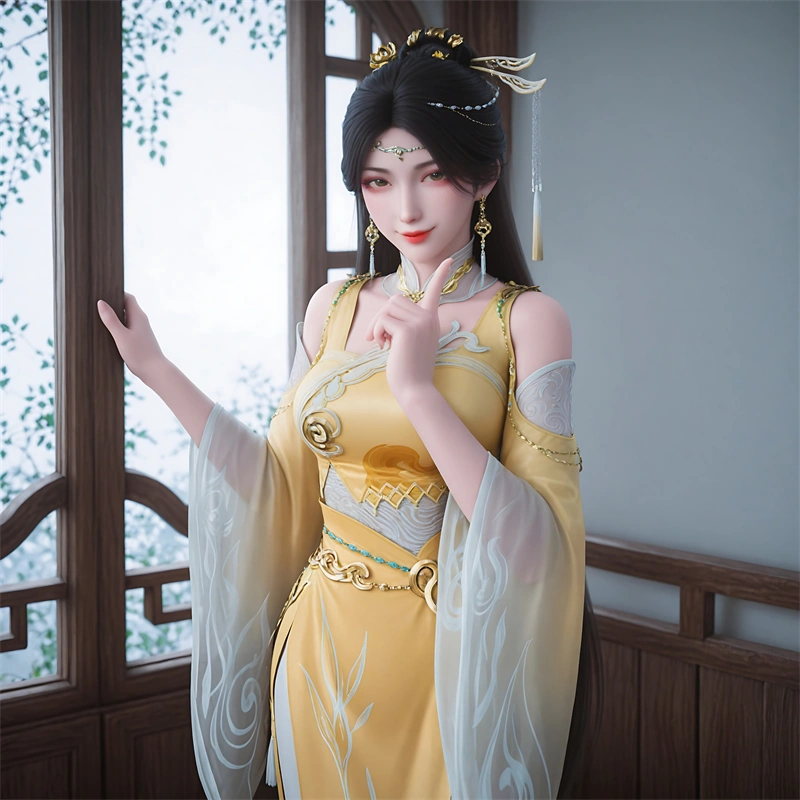 图片[3]-[第1187期] [诛仙-金瓶儿] 小马拉大车 [155P]-晚漫-共享AI国漫精致绘画AI高清视频