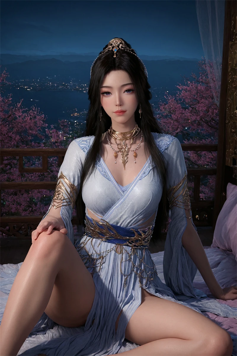 图片[2]-[1646]精致AI绘画-凡人修仙传-紫灵-红楼的无奈-晚漫-共享AI国漫精致绘画AI高清视频