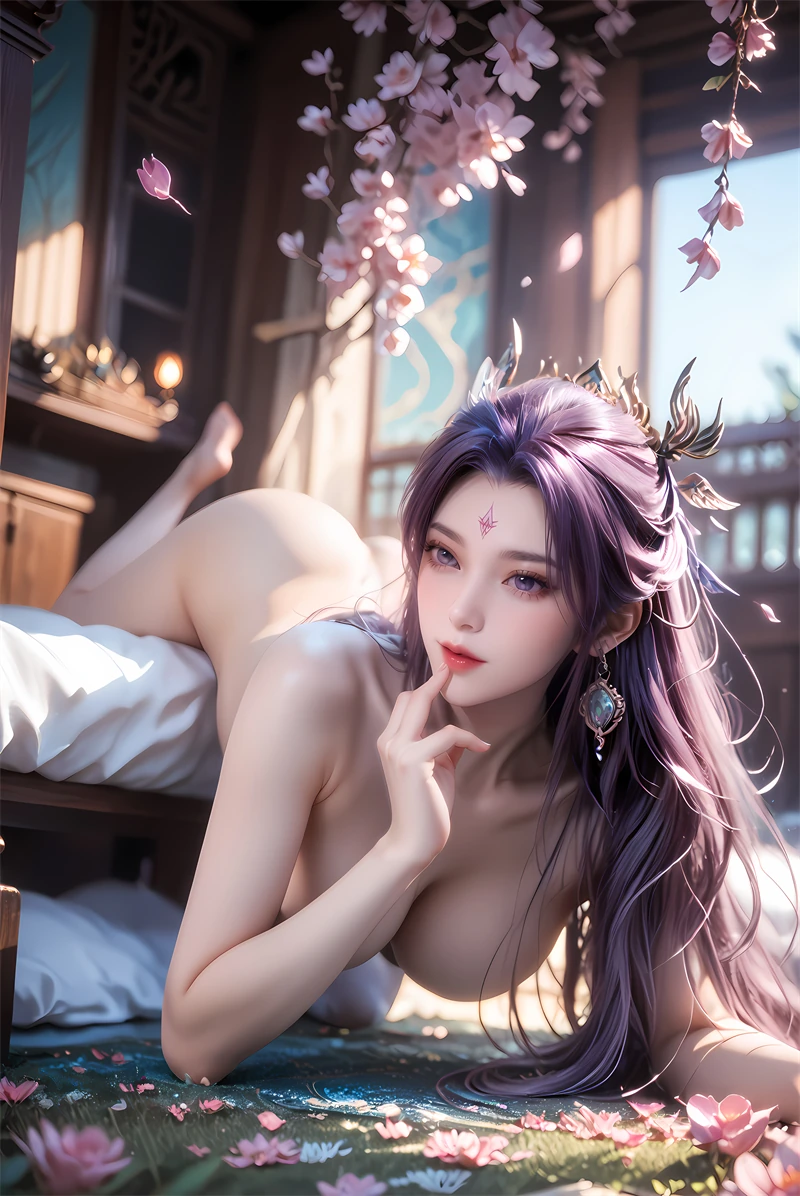 图片[3]-[1668]精致AI绘画-牧神记-司幼幽-丁字吊袜带-晚漫-共享AI国漫精致绘画AI高清视频