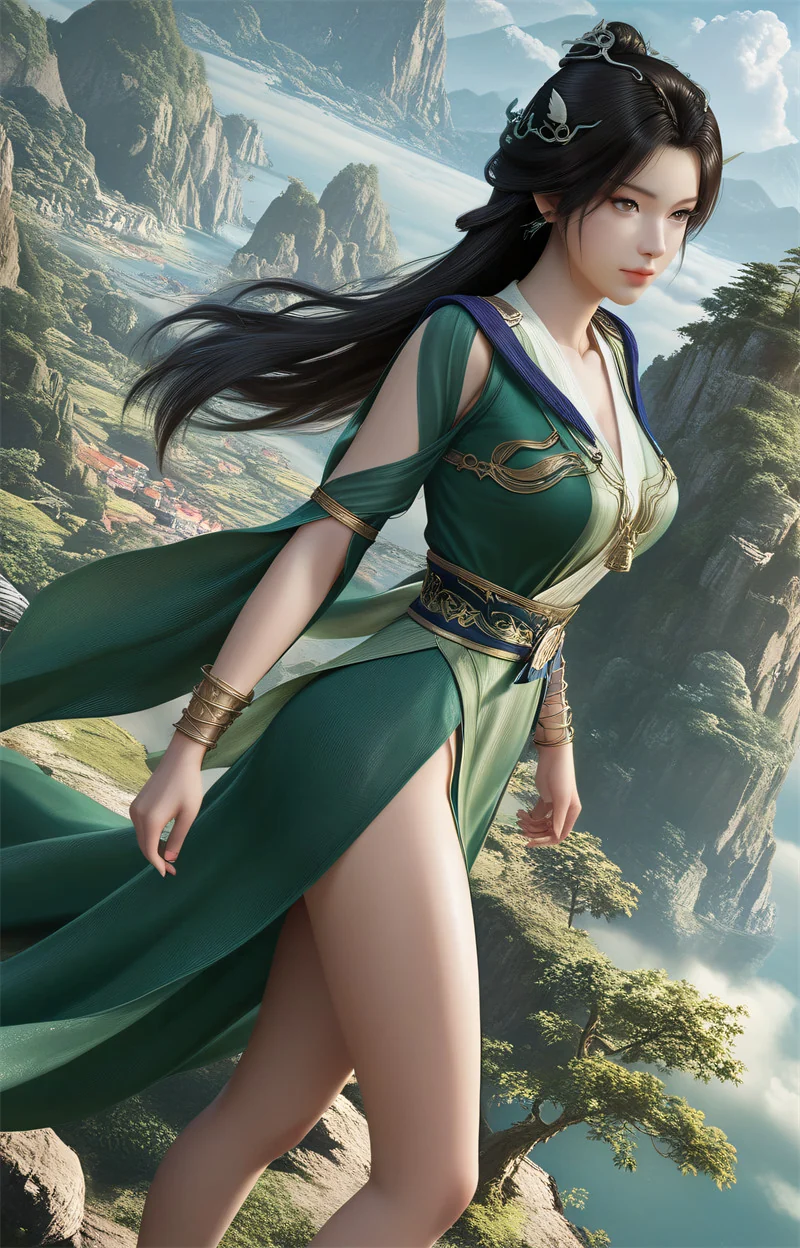 [第1479期-凡人修仙传-涵云芝] 异物丝袜-晚漫-共享AI国漫精致绘画AI高清视频