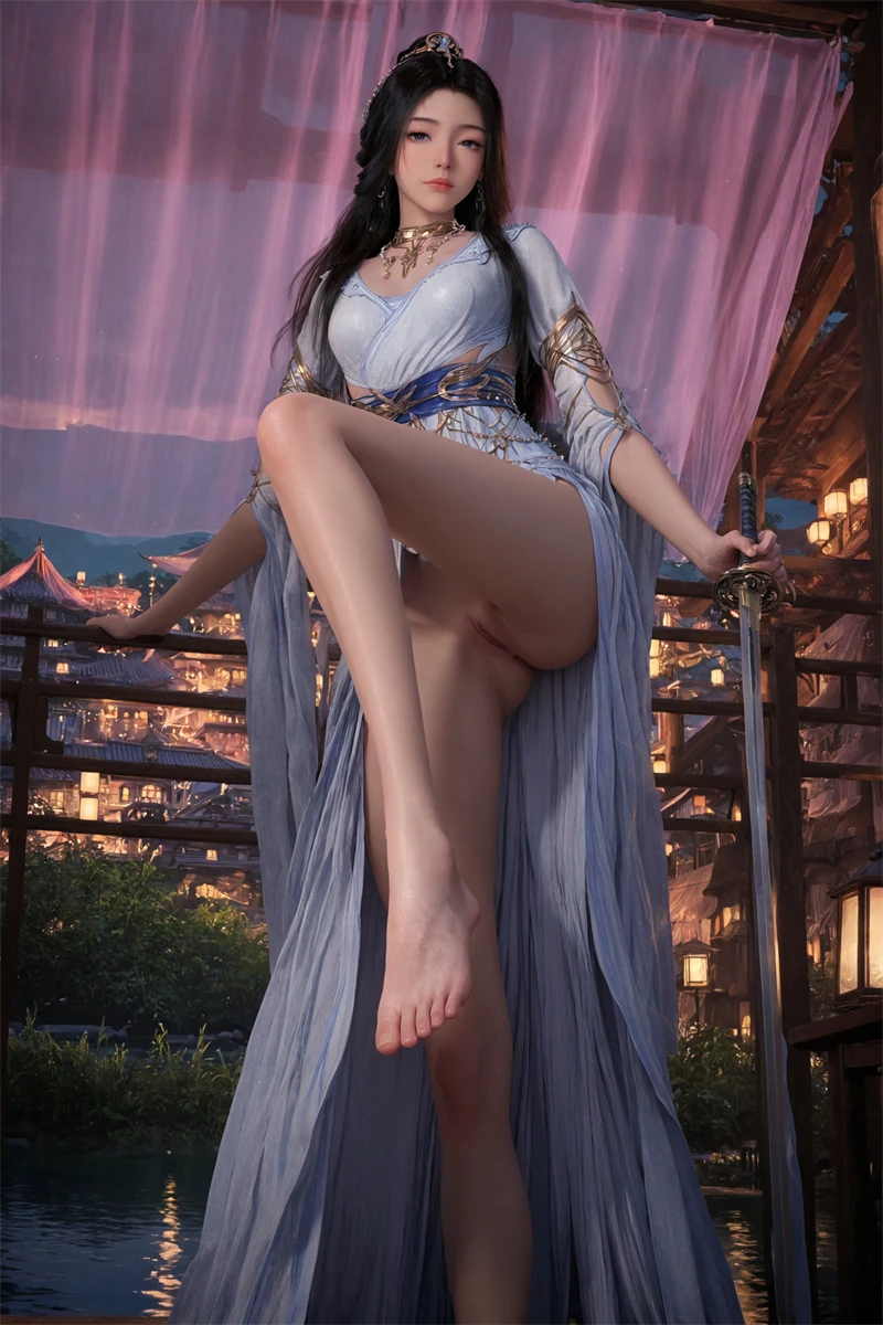 图片[4]-[1646]精致AI绘画-凡人修仙传-紫灵-红楼的无奈-晚漫-共享AI国漫精致绘画AI高清视频