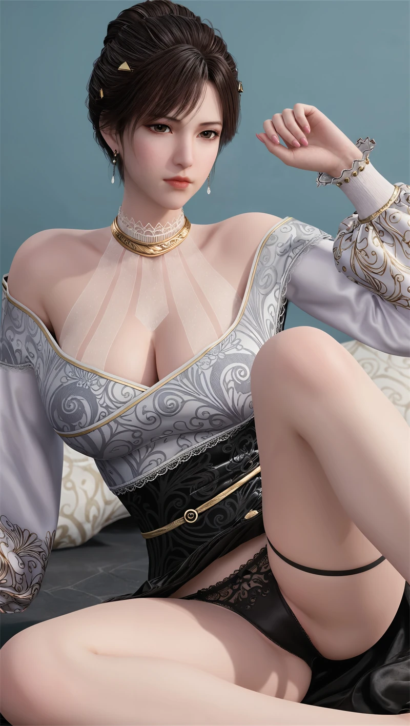 图片[2]-[1772]精致AI绘画-吞噬星空-徐欣-花贴情趣写真-晚漫-共享AI国漫精致绘画AI高清视频