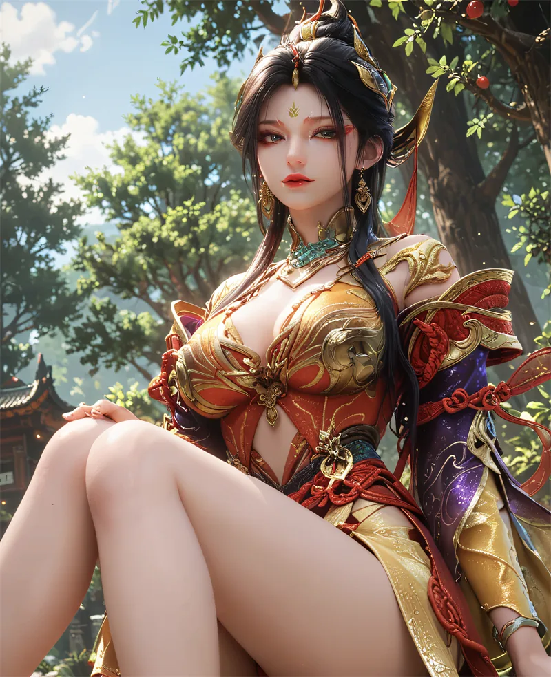 图片[2]-[1773]精致AI绘画-永劫无间-南宫锦-异物巨巨-晚漫-共享AI国漫精致绘画AI高清视频