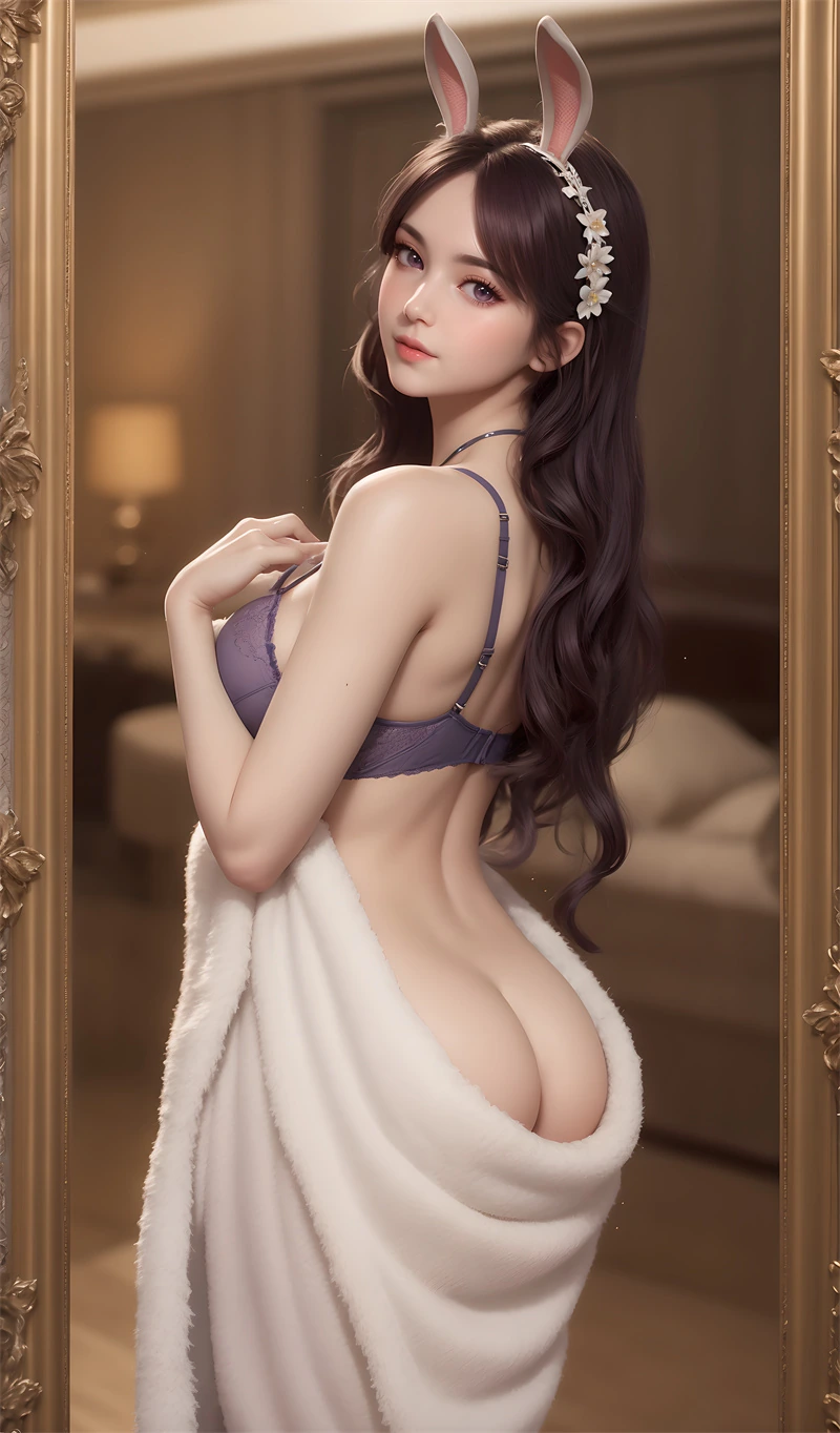 [1568]精致AI绘画-斗罗大陆-江楠楠-兔女郎-晚漫-共享AI国漫精致绘画AI高清视频