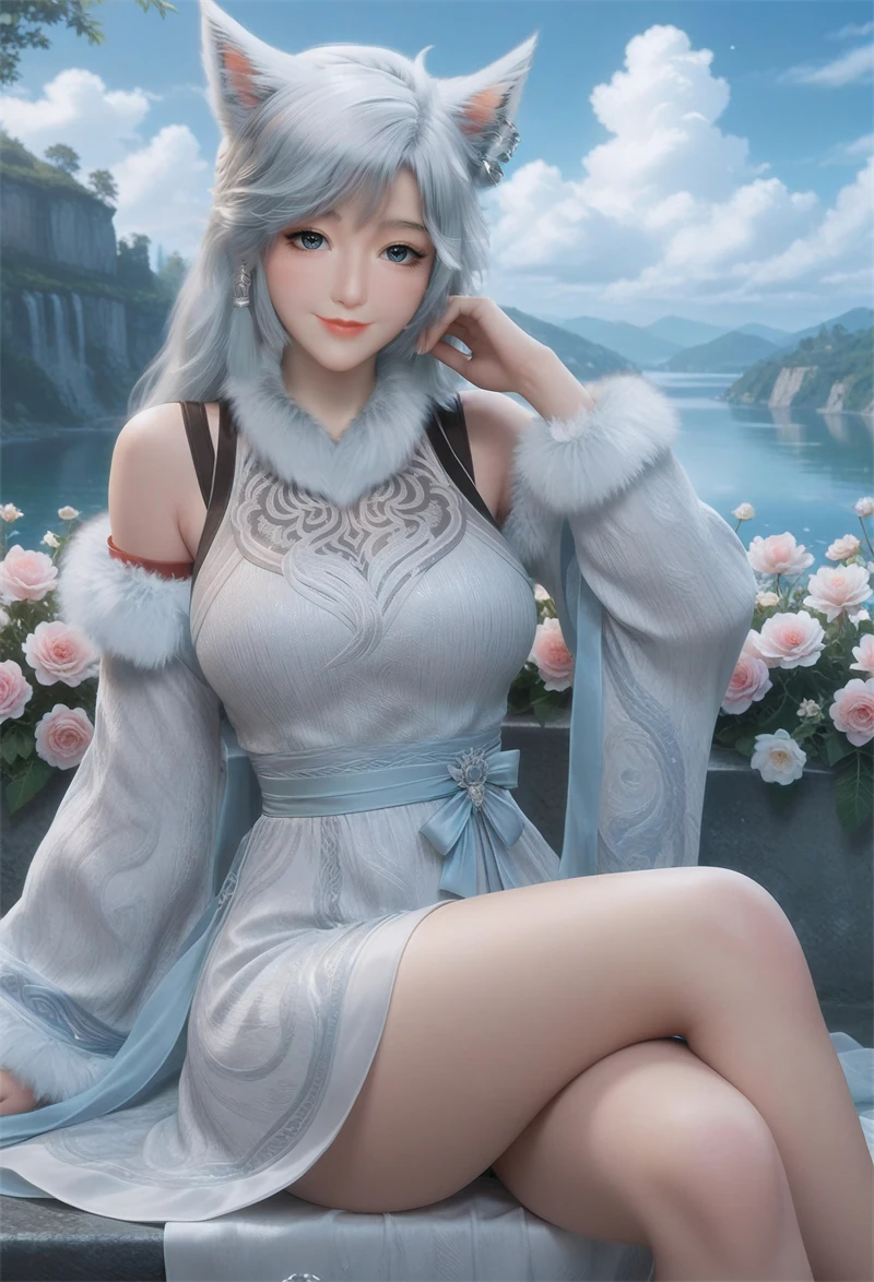 图片[2]-[1788]精致AI绘画-凡人修仙传-银月-短裙翘臀-晚漫-共享AI国漫精致绘画AI高清视频