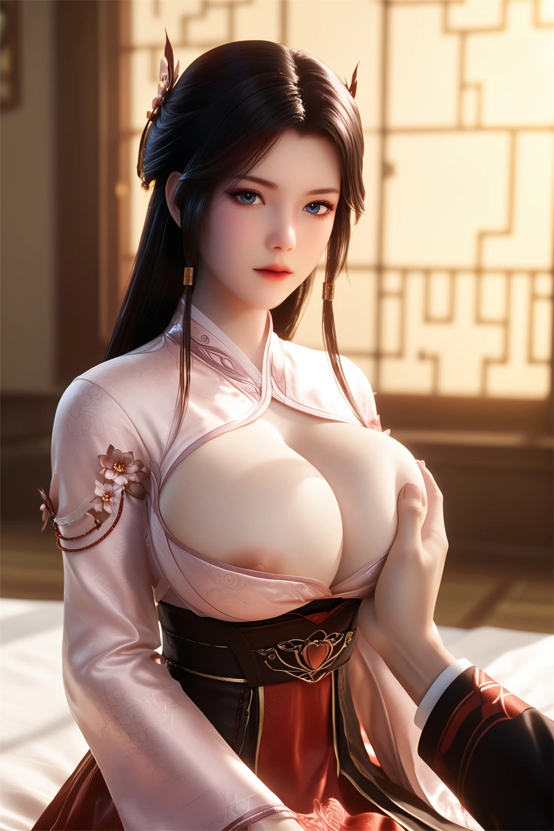 [1557]精致AI绘画-牧神记-灵毓秀-浴缸巨大-晚漫-共享AI国漫精致绘画AI高清视频