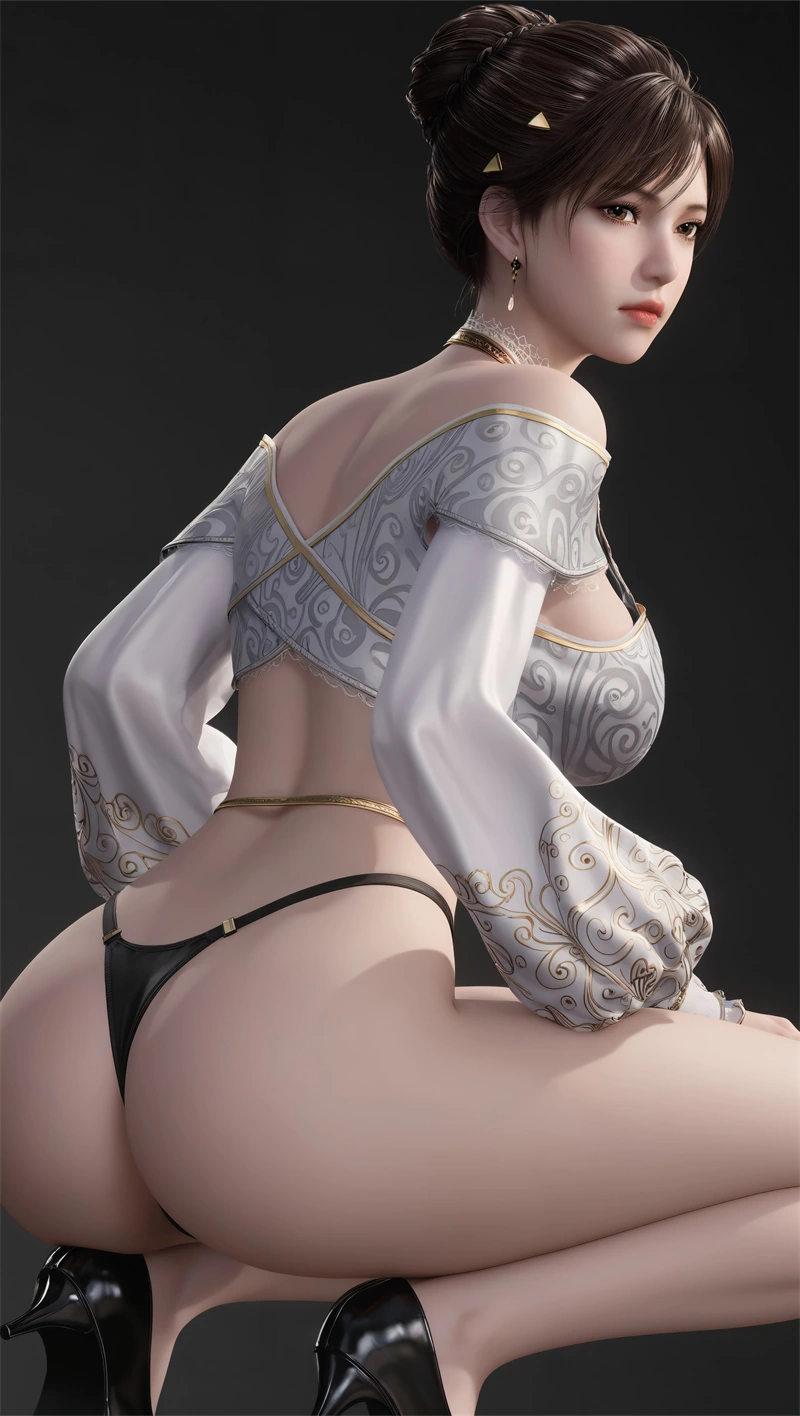 图片[4]-[1772]精致AI绘画-吞噬星空-徐欣-花贴情趣写真-晚漫-共享AI国漫精致绘画AI高清视频