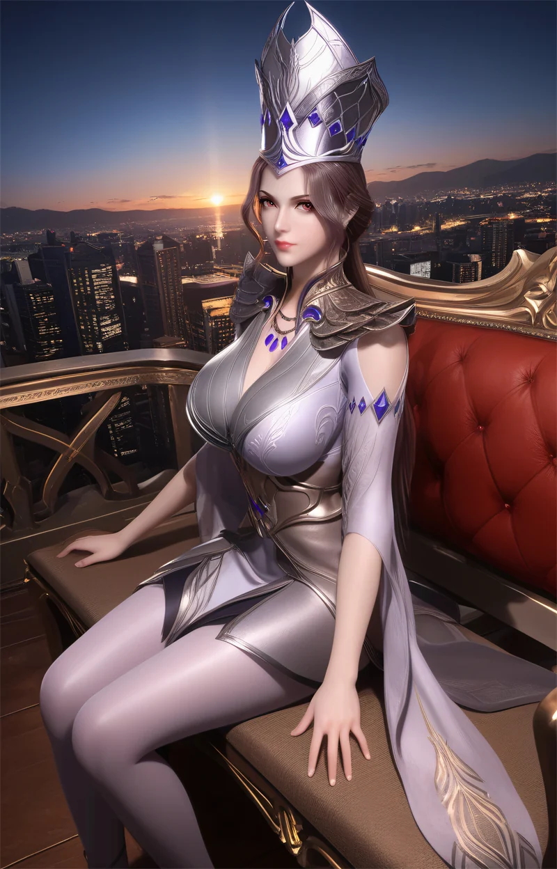 图片[3]-[1782]精致AI绘画-斗罗大陆-比比东-巨大丝袜翘臀-晚漫-共享AI国漫精致绘画AI高清视频