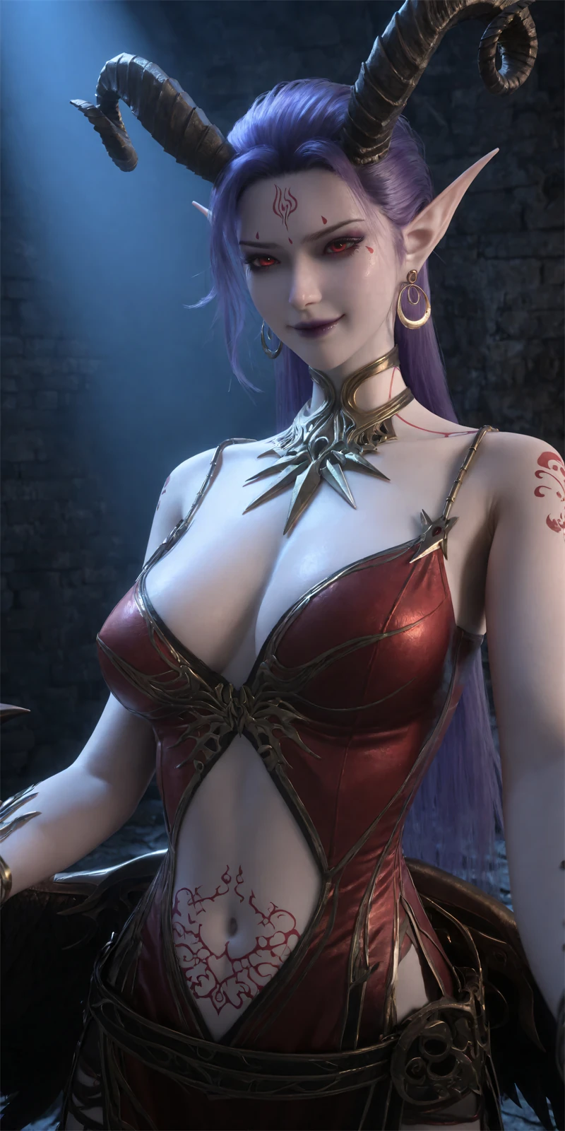 [1771]精致AI绘画-仙武传-天女魔君-巨大翘臀-晚漫-共享AI国漫精致绘画AI高清视频