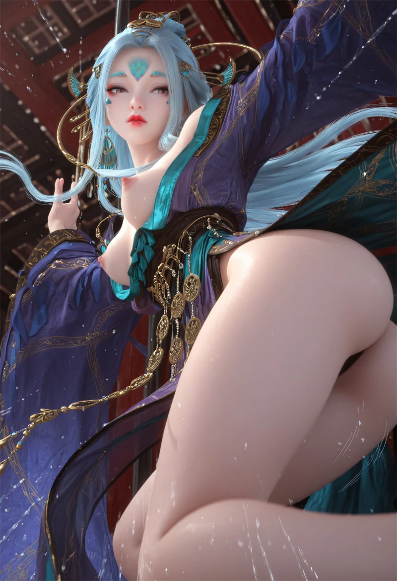 图片[2]-[1542]精致AI绘画-眷思量-奉眠-翘臀调教-晚漫-共享AI国漫精致绘画AI高清视频