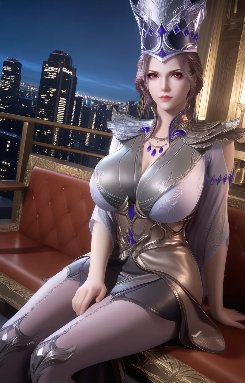 [1782]精致AI绘画-斗罗大陆-比比东-巨大丝袜翘臀-晚漫-共享AI国漫精致绘画AI高清视频