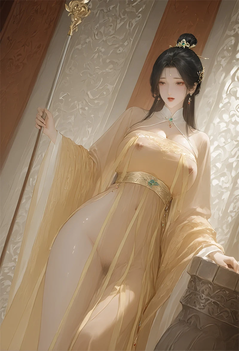 [104话-黄蓉之帮主驾到]-晚漫-共享AI国漫精致绘画AI高清视频