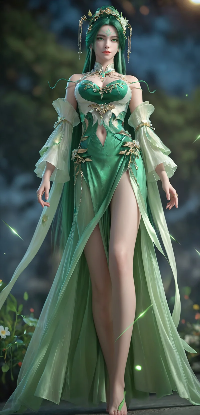 [1925]精致AI绘画-完美世界-吕虹-性感情趣-晚漫-共享AI国漫精致绘画AI高清视频