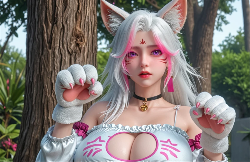 [1918]精致AI绘画-克金玩家-小狸-爆爆丝袜-晚漫-共享AI国漫精致绘画AI高清视频