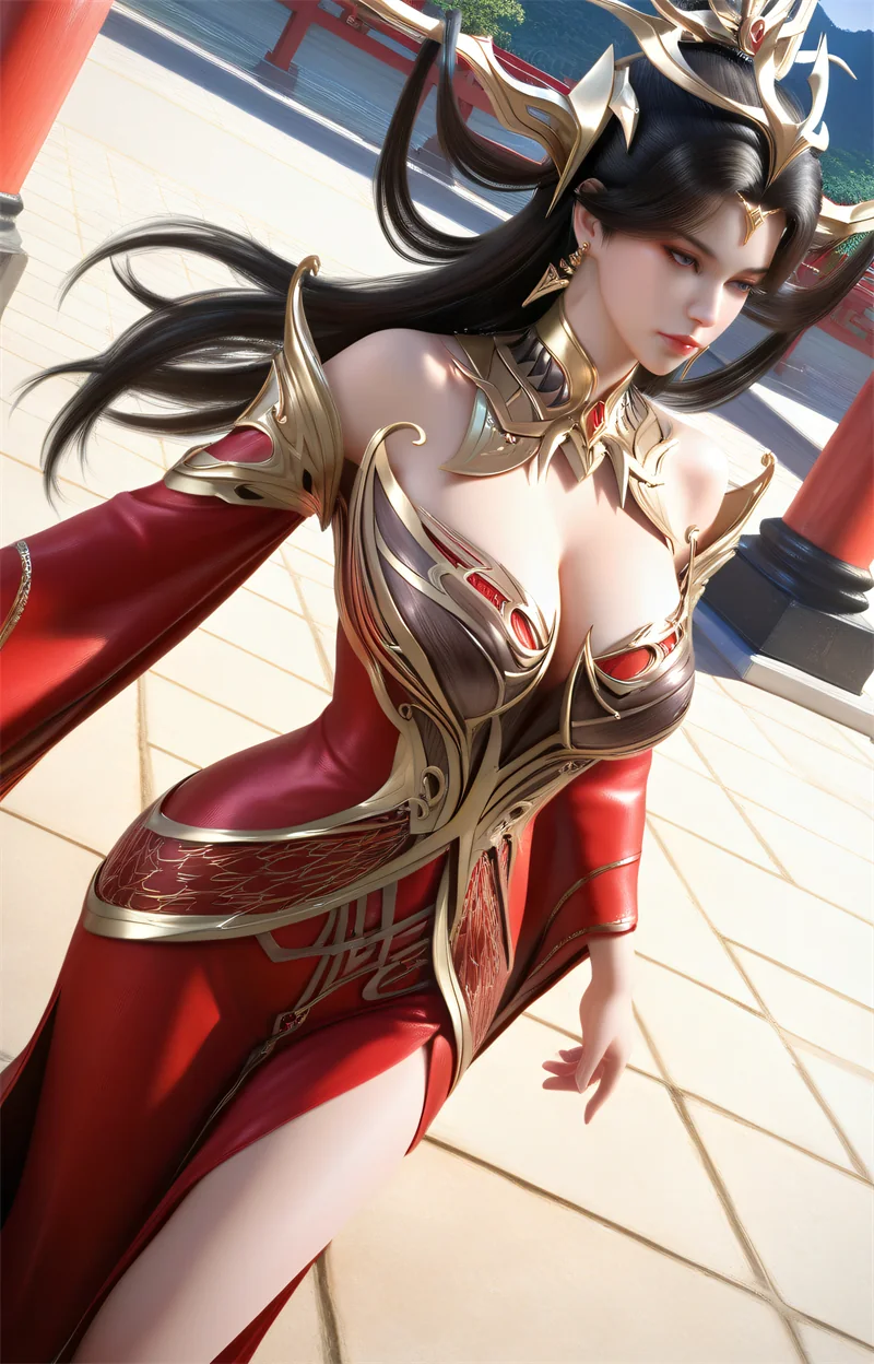 [1889]精致AI绘画-仙武传-若天朱雀-白嫩巨大-晚漫-共享AI国漫精致绘画AI高清视频