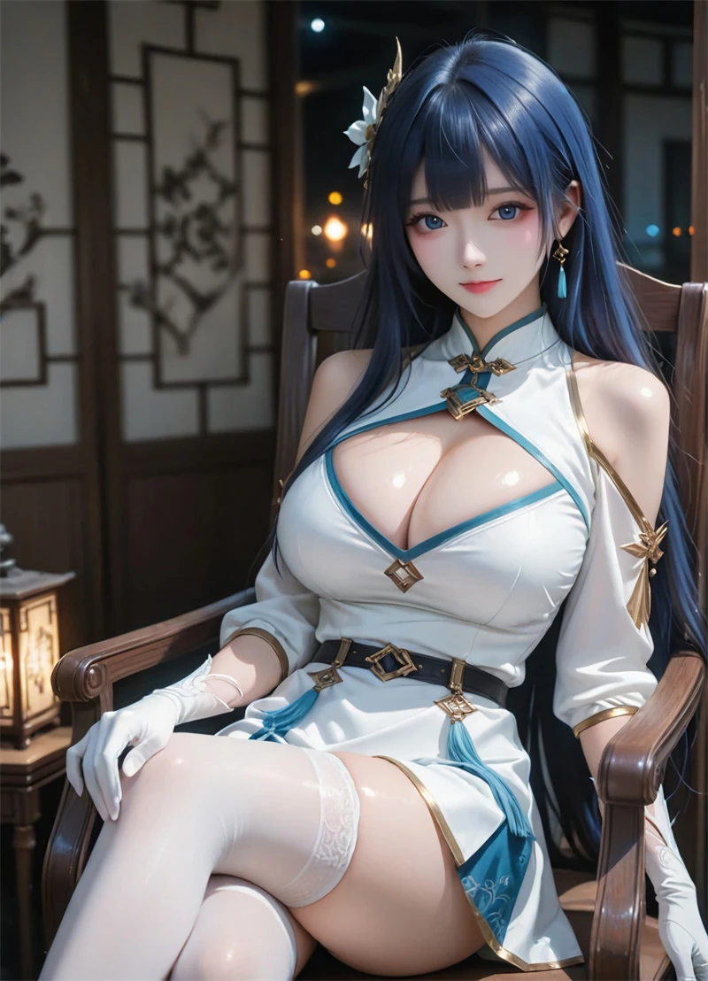 图片[2]-[1932]精致AI绘画-万相之王-吕清儿-制服巨乳-晚漫-共享AI国漫精致绘画AI高清视频