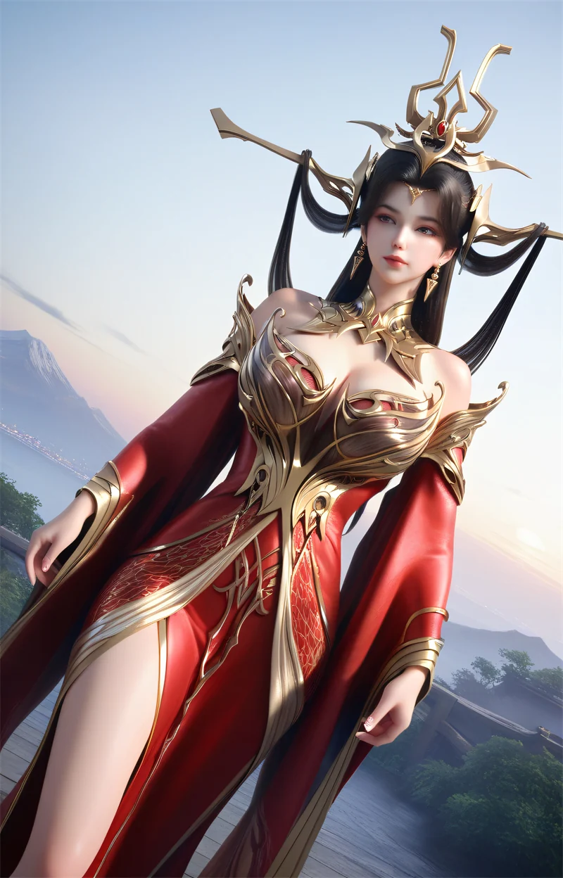 图片[2]-[1889]精致AI绘画-仙武传-若天朱雀-白嫩巨大-晚漫-共享AI国漫精致绘画AI高清视频