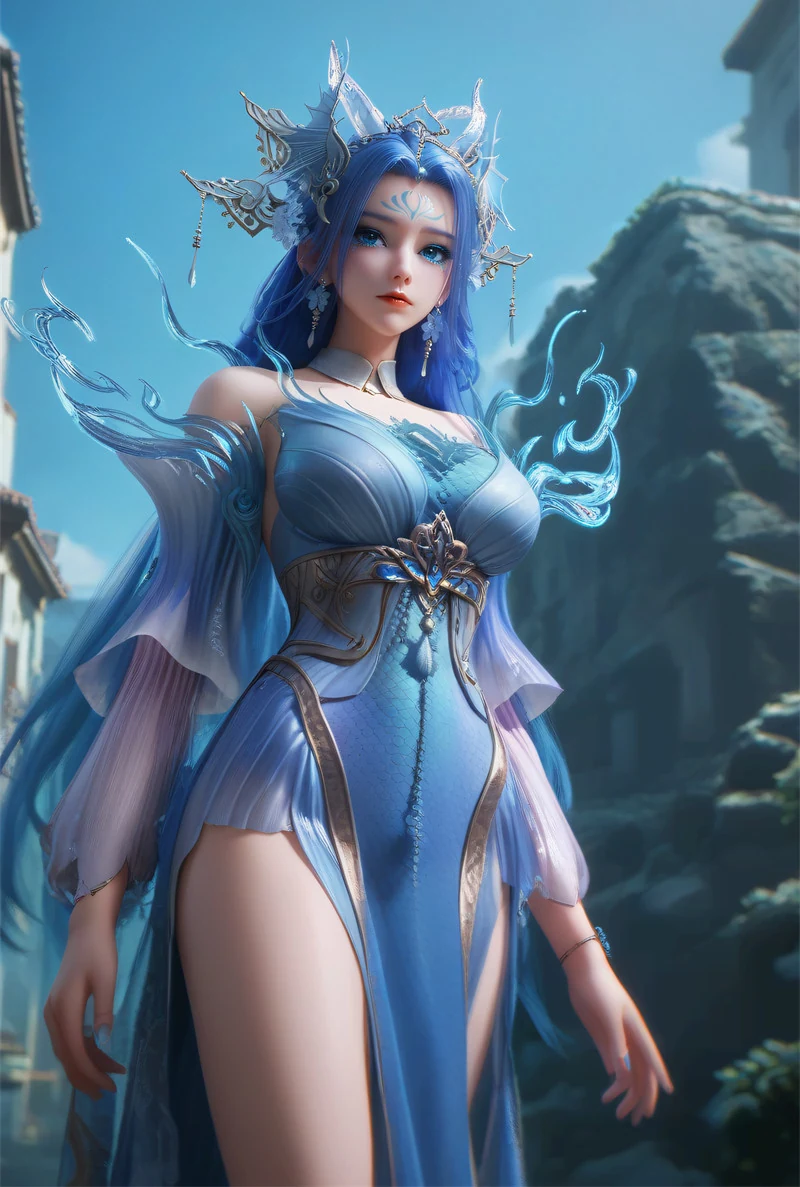 [1892]精致AI绘画-凡人修仙传-玲珑-制服丝袜-晚漫-共享AI国漫精致绘画AI高清视频