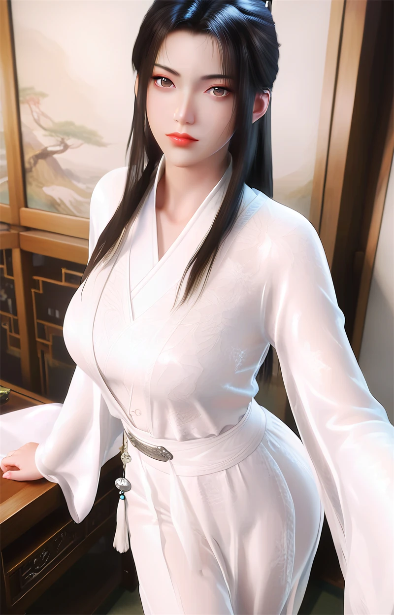 [1823]精致AI绘画-永生-方清雪-白嫩巨巨-晚漫-共享AI国漫精致绘画AI高清视频