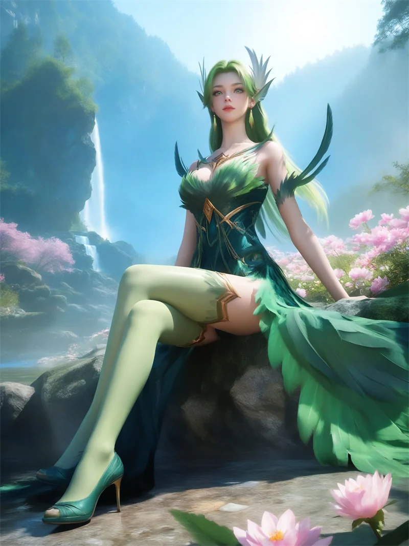 图片[2]-[1931]精致AI绘画-绝世唐门-碧姬-身材苗条 [304P]-晚漫-共享AI国漫精致绘画AI高清视频