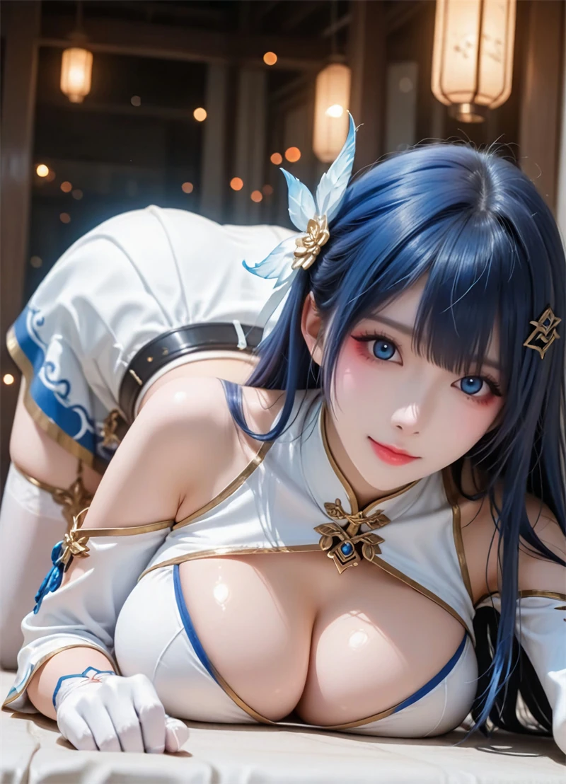 图片[3]-[1932]精致AI绘画-万相之王-吕清儿-制服巨乳-晚漫-共享AI国漫精致绘画AI高清视频