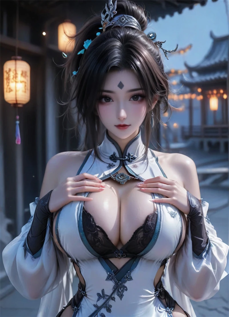 图片[3]-[1944]精致AI绘画-王者荣耀-甄姬-制服涩涩-晚漫-共享AI国漫精致绘画AI高清视频