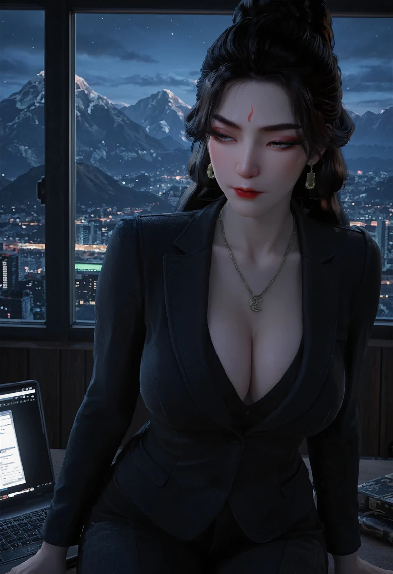 图片[2]-[2056]精致AI绘画-凡人修仙传-双剑侍女-丝袜调教-晚漫-共享AI国漫精致绘画AI高清视频