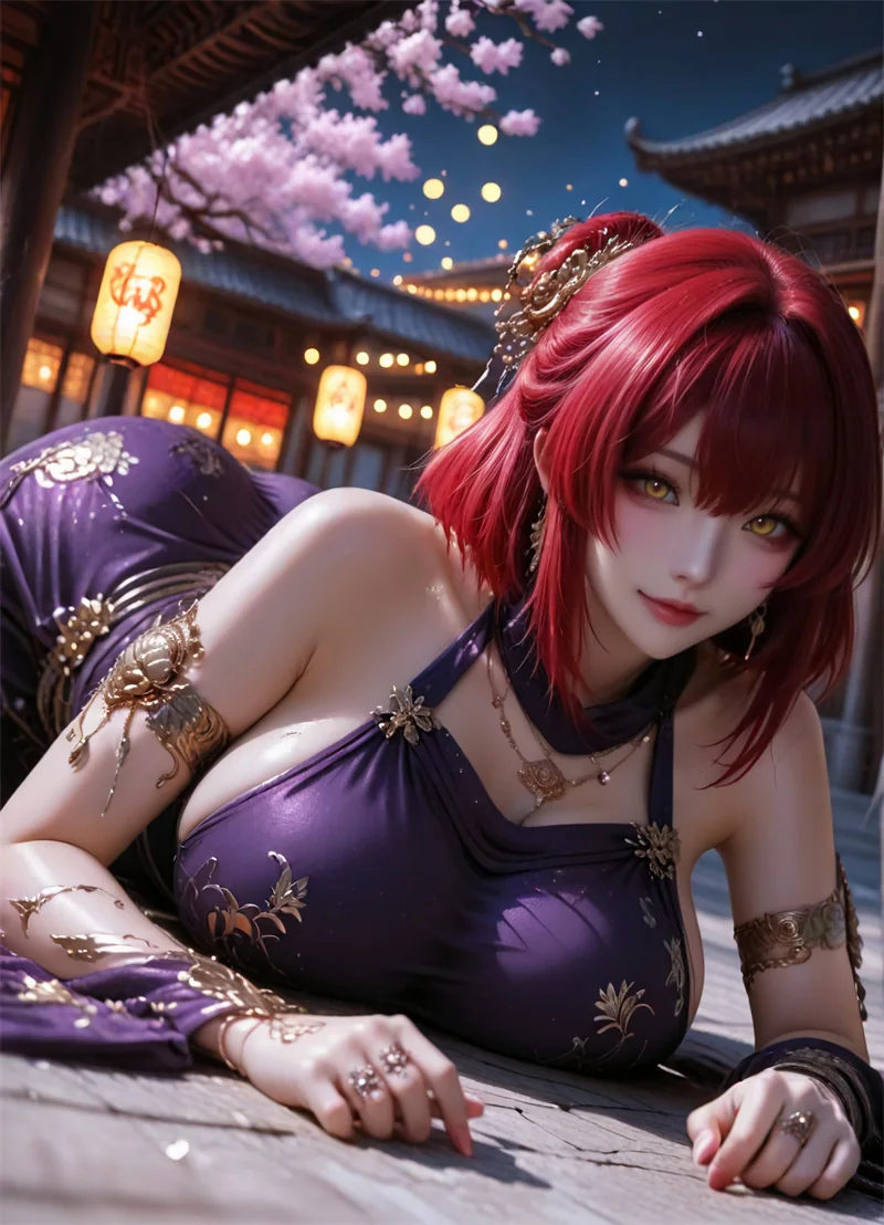 [2100]精致AI绘画-狐妖小红娘-欢都落兰-巨乳涩涩-晚漫-共享AI国漫精致绘画AI高清视频