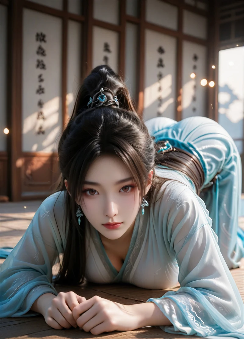 图片[3]-[2002]精致AI绘画-剑来-宁姚-巨乳中出-晚漫-共享AI国漫精致绘画AI高清视频