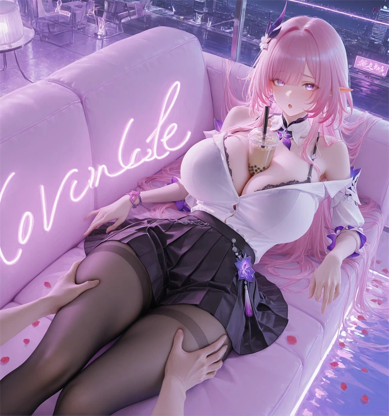 图片[2]-[109话-崩坏：星穹铁道-昔涟-黑丝中出]-晚漫-共享AI国漫精致绘画AI高清视频