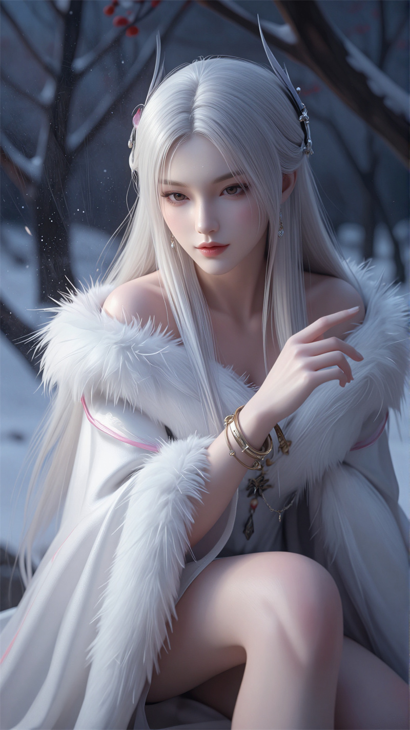 图片[3]-[1996]精致AI绘画-斗破苍穹-小医仙-竹林写真-晚漫-共享AI国漫精致绘画AI高清视频