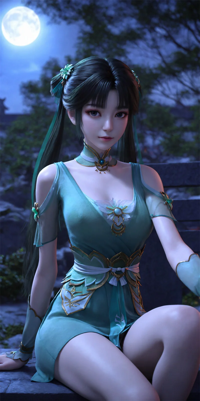 图片[2]-[2021]精致AI绘画-诛仙-碧瑶-双马尾萝莉-晚漫-共享AI国漫精致绘画AI高清视频